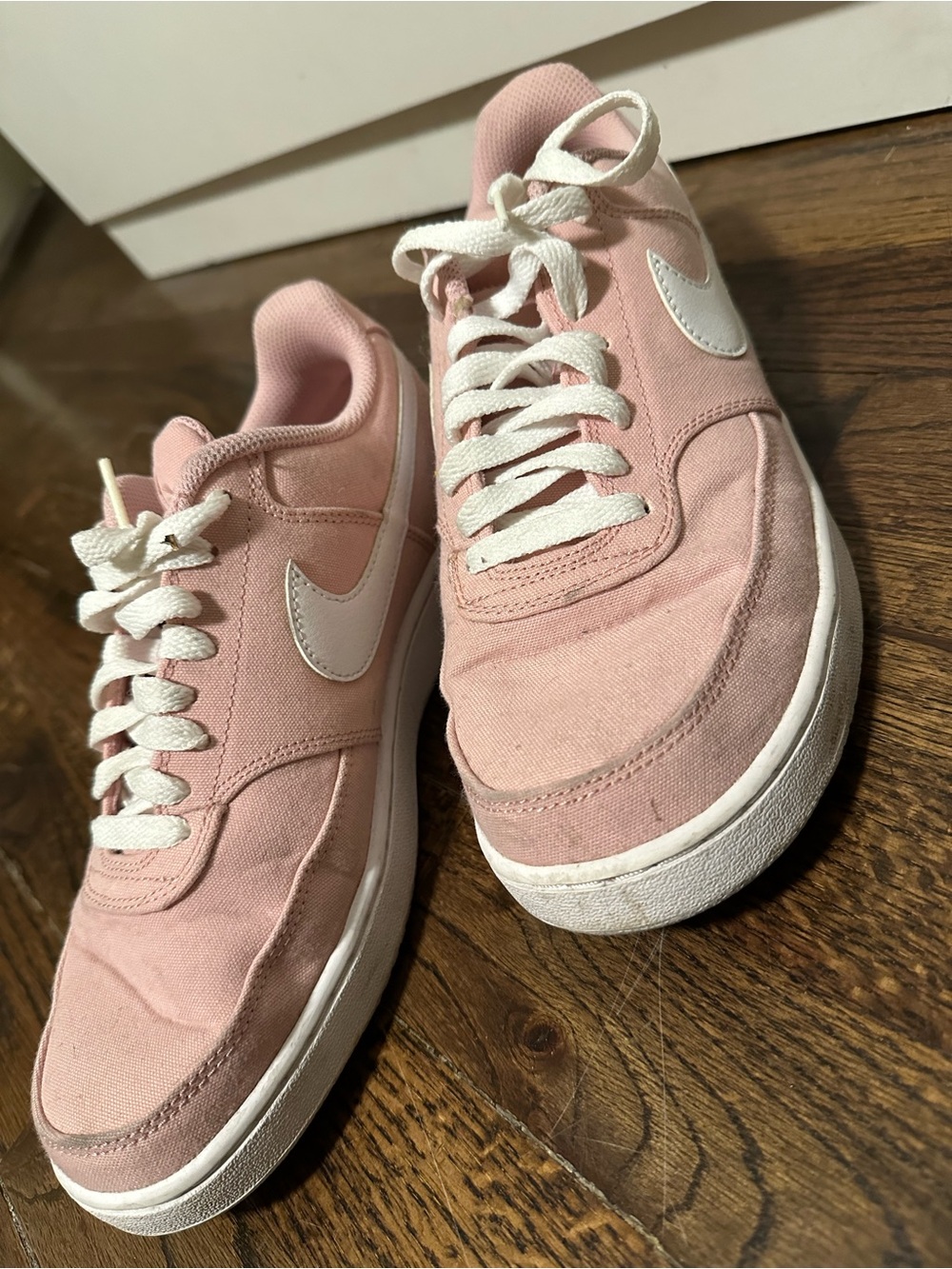 Nike Women's Pink Canvas Sneakers